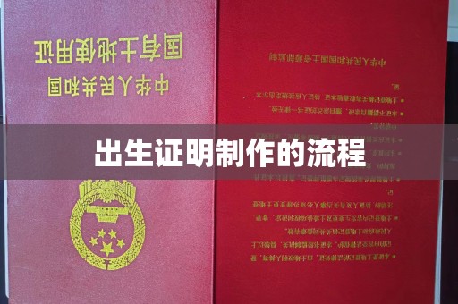 和田县出生证明制作的流程
