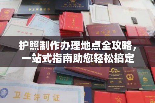 麻栗坡护照制作办理地点全攻略，一站式指南助您轻松搞定